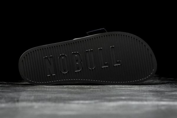 NOBULL WOMEN'S SHOES DARK GREY ADJUSTABLE SLIDE