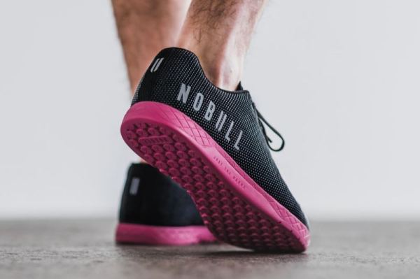 NOBULL MEN'S SHOES BLACK BERRY TRAINER