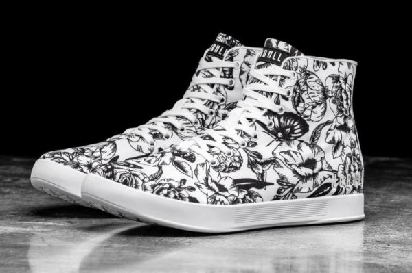 NOBULL MEN'S SHOES HIGH-TOP BUTTERFLY CANVAS TRAINER