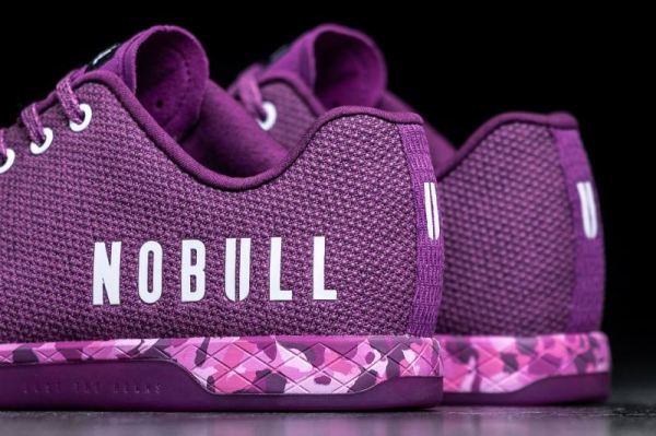 NOBULL MEN'S SHOES PURPLE HEATHER TRAINER