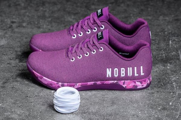 NOBULL MEN'S SHOES PURPLE HEATHER TRAINER