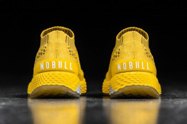 NOBULL WOMEN'S SHOES LEMON DROP KNIT RUNNER