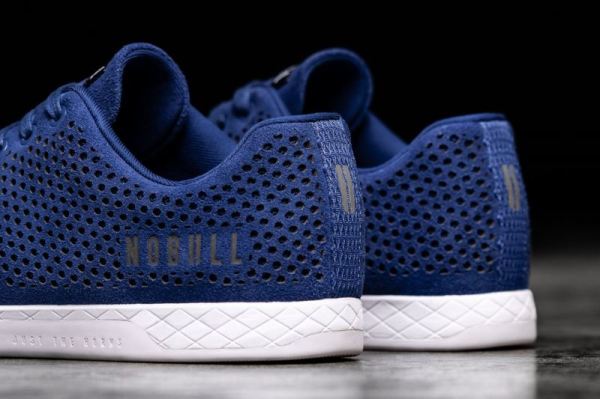 NOBULL MEN'S SHOES TRUE BLUE SUEDE TRAINER