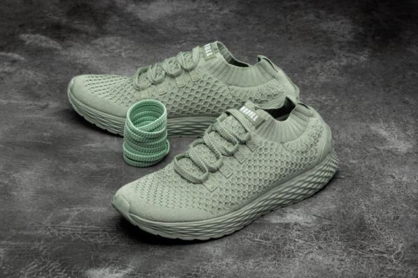 NOBULL WOMEN'S SHOES SEAFOAM REFLECTIVE KNIT RUNNER