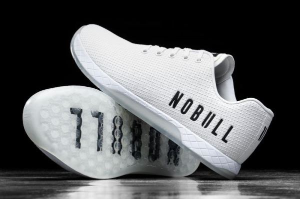 NOBULL MEN'S SHOES CROSSFIT  WHITE TRAINER