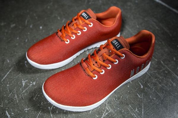 NOBULL MEN'S SHOES BURNT ORANGE TRAINER