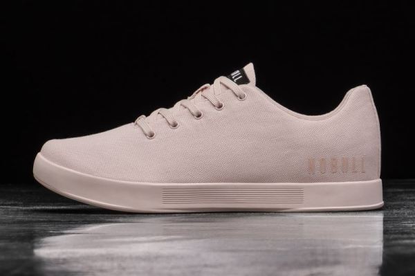 NOBULL WOMEN'S SHOES BLUSH CANVAS TRAINER