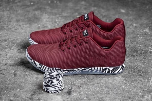 NOBULL MEN'S SHOES CABERNET ZEBRA TRAINER