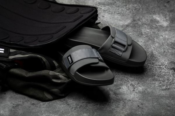 NOBULL MEN'S SHOES DARK GREY ADJUSTABLE SLIDE