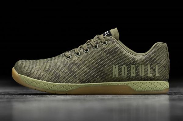 NOBULL WOMEN'S SHOES MOSS CAMO TRAINER