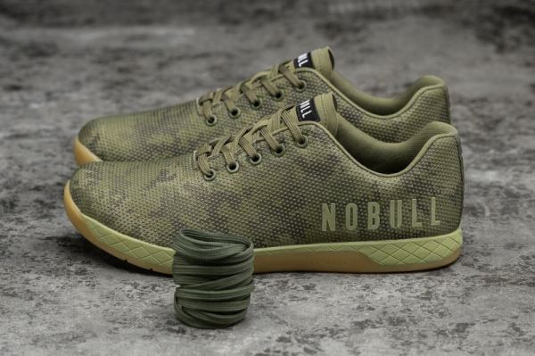 NOBULL WOMEN'S SHOES MOSS CAMO TRAINER