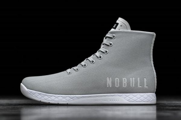 NOBULL WOMEN'S SHOES HIGH-TOP ARCTIC GREY TRAINER