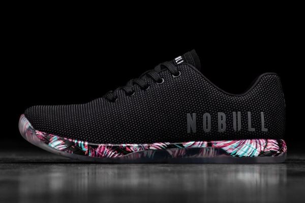 NOBULL WOMEN'S SHOES MIDNIGHT PALM TRAINER