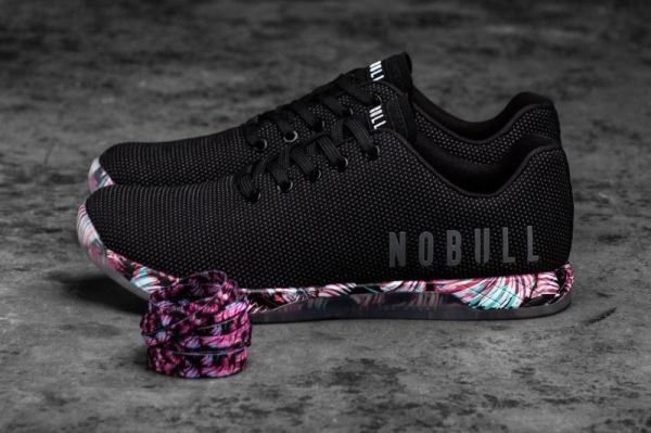 NOBULL WOMEN'S SHOES MIDNIGHT PALM TRAINER