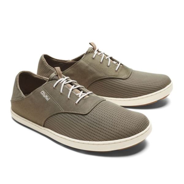 Olukai Men's Nohea Moku Sneakers - Clay / Tapa