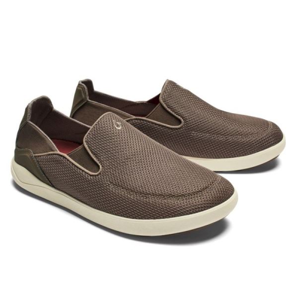 Olukai Men's Nohea Pae Slip-On Sneakers - Mustang