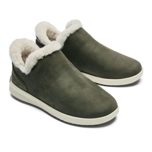 Olukai Women's Malua Hulu Booties - Dusty Olive / Cloud