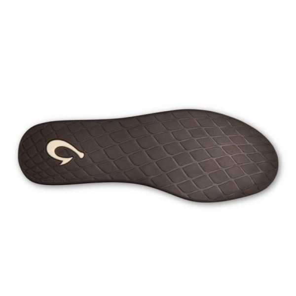 Olukai Women's Ku'una Shearling Slippers - Black