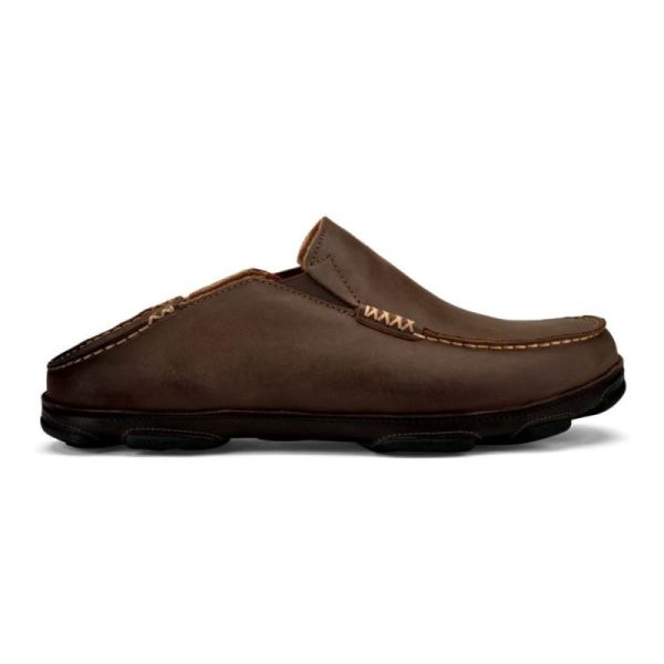 Olukai Men's Moloa - Dark Wood / Dark Java