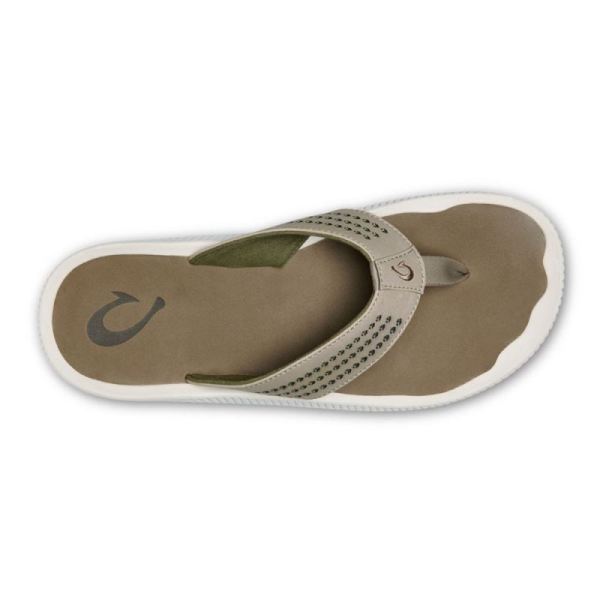 Olukai Men's Ulele Beach Sandals - Clay / Mustang