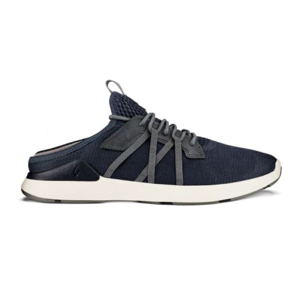 Olukai Men's Mio Li Athletic Shoes - Trench Blue / Charcoal