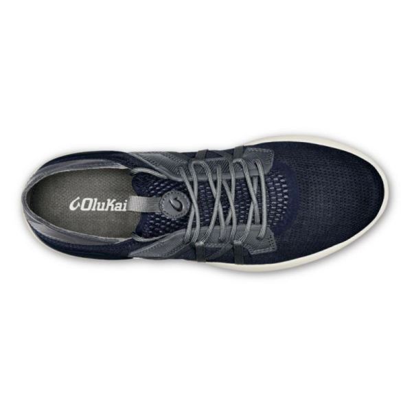 Olukai Men's Mio Li Athletic Shoes - Trench Blue / Charcoal