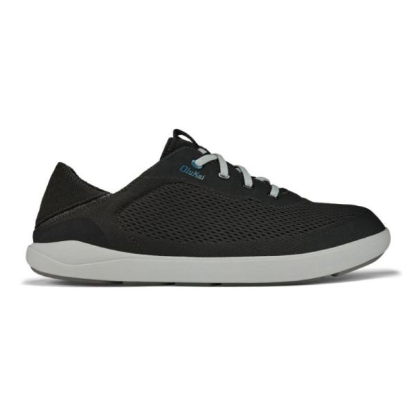 Olukai Men's Moku Pae Shoes - Black / Blue Coral