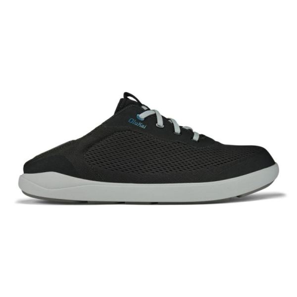 Olukai Men's Moku Pae Shoes - Black / Blue Coral