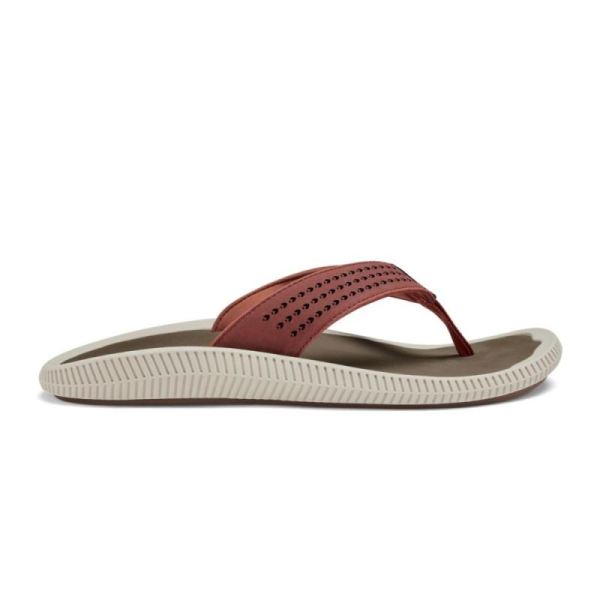 Olukai Men's Ulele Beach Sandals - Canoe / Mustang