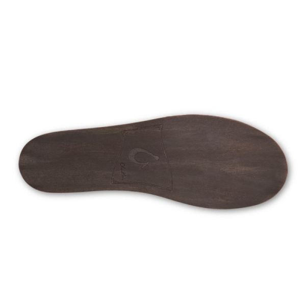 Olukai Women's Nohea Leather Slippers - Ray