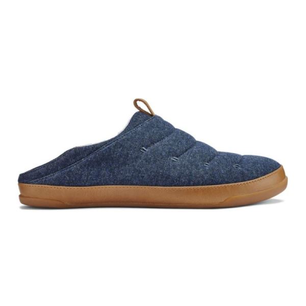 Olukai Men's Mahana Jersey Slippers - Trench Blue