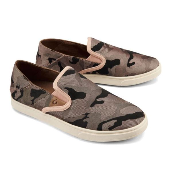 Olukai Women's Pehuea Pa'i Sneakers - Soft Pink / Ke Au Camo