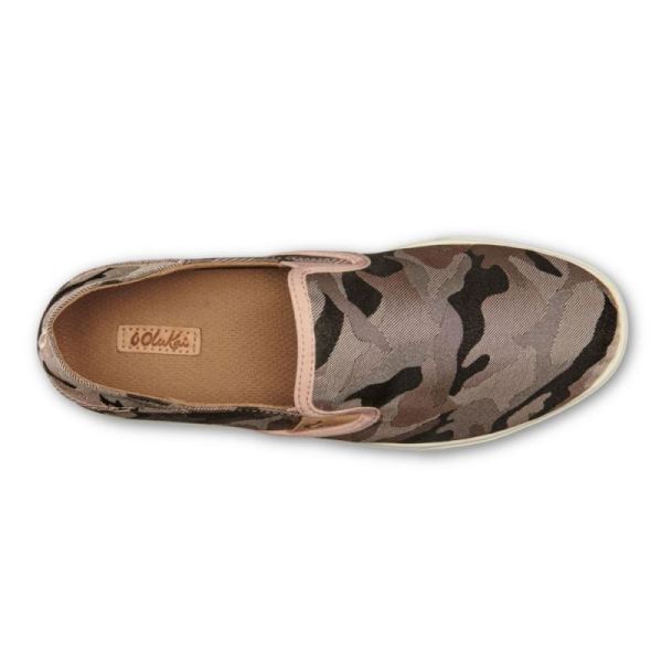 Olukai Women's Pehuea Pa'i Sneakers - Soft Pink / Ke Au Camo