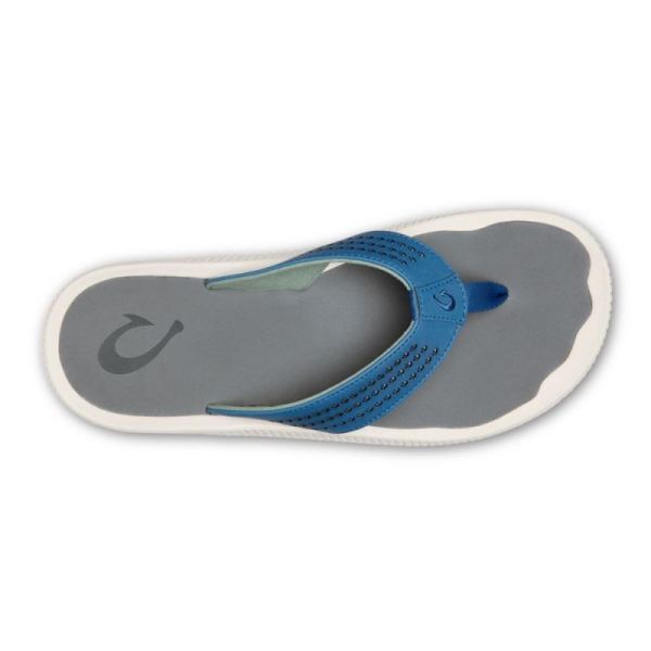 Olukai Men's Ulele - Slate Blue / Charcoal