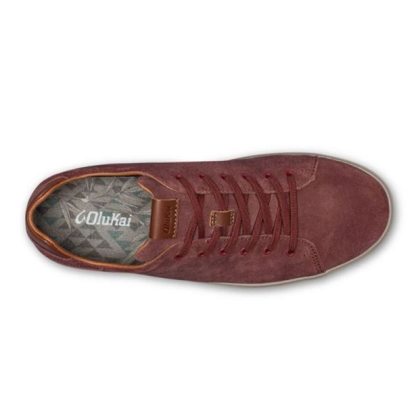 Olukai Men's Lae'ahi Li Kala Leather Sneakers - Canoe