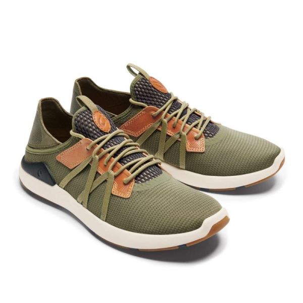 Olukai Men's Mio Li Athletic Shoes - Hunter / Lava Rock