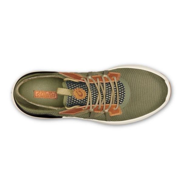 Olukai Men's Mio Li Athletic Shoes - Hunter / Lava Rock