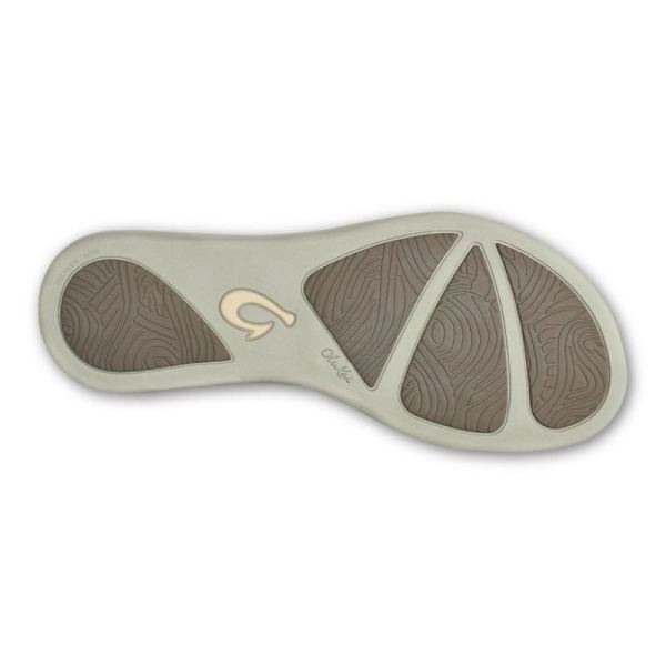 Olukai Women's Ho'opio Hau Beach Sandals - Warm Taupe / Hua