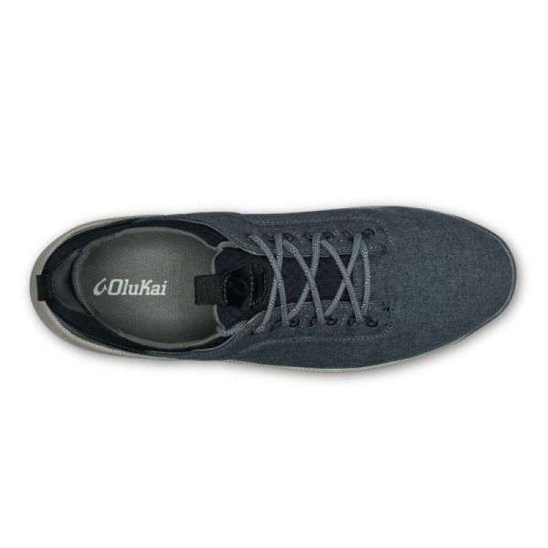Olukai Men's Nanea Li Casual Sneakers - Wind Grey / Black