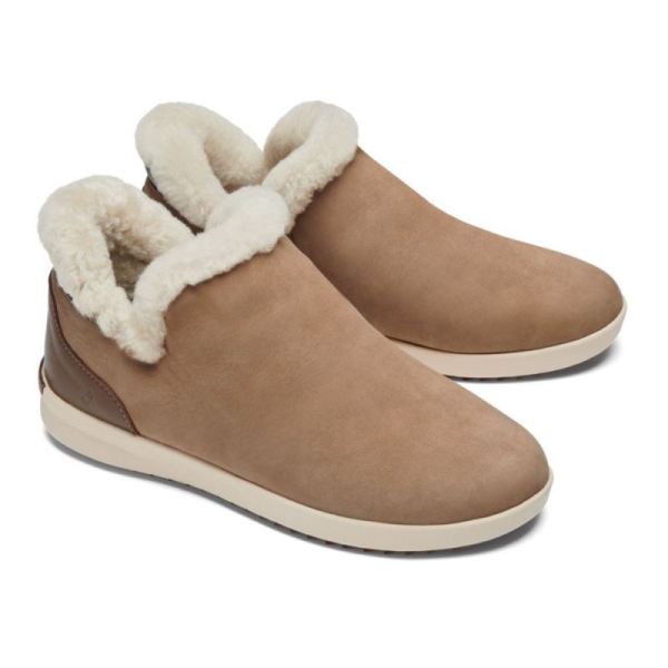 Olukai Women's Malua Hulu Booties - Tan / Tapa