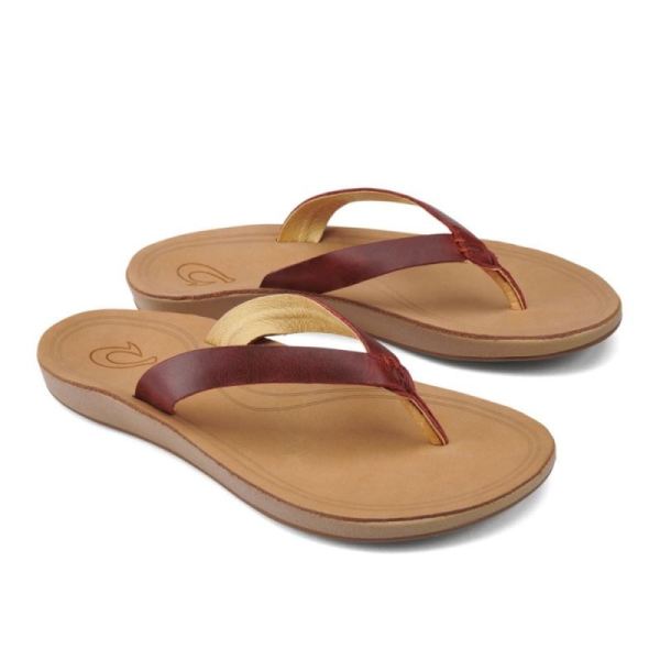 Olukai Women's Nonohe - Terra / Golden Sand