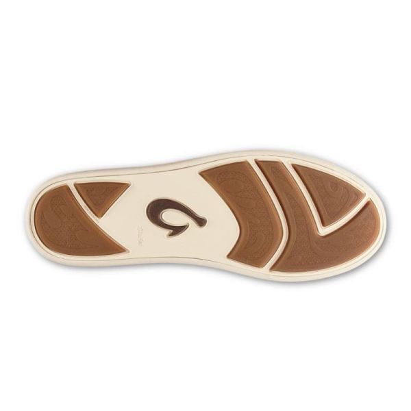 Olukai Men's Nalukai Leather Slip On Shoes - Fox / Bone