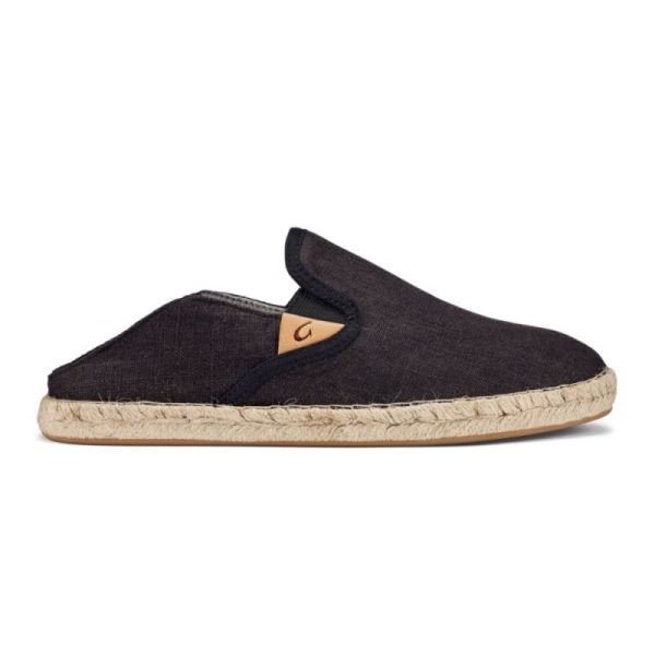 Olukai Women's Kaula Pa'a Kapa Espadrilles - Lava Rock