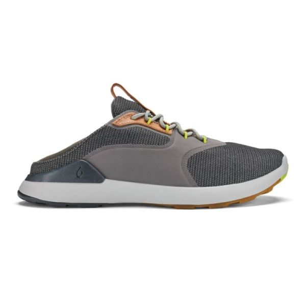 Olukai Men's Nihoa Li Sneakers - Poi / Charcoal