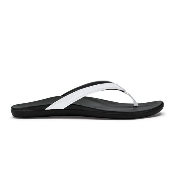 Olukai Women's Ho'opio - White / Onyx