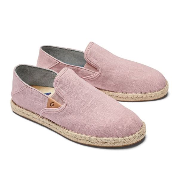 Olukai Women's Kaula Pa'a Kapa Espadrilles - Rose Sea Salt