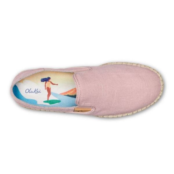 Olukai Women's Kaula Pa'a Kapa Espadrilles - Rose Sea Salt