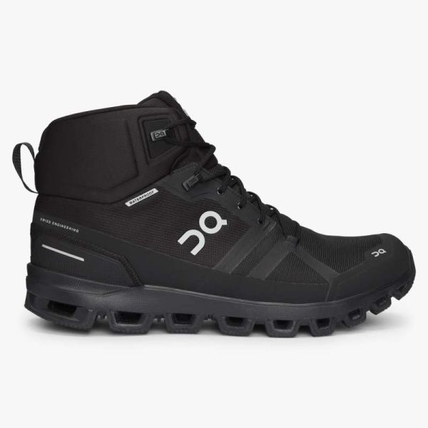 On Cloud Shoes Men's Cloudrock Waterproof-All | Black
