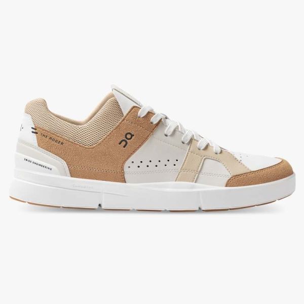 On Cloud Shoes Women's THE ROGER Clubhouse-Almond | Sand