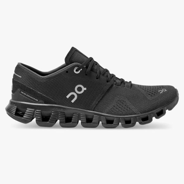 On Cloud Shoes Women's Cloud X-Black | Asphalt